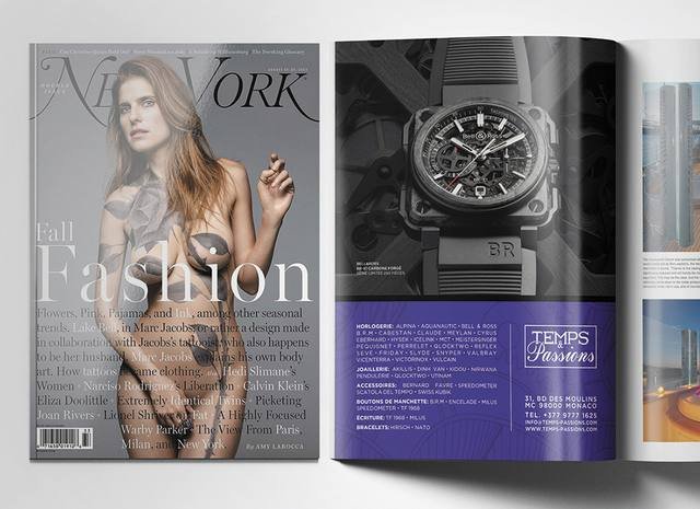 Graphisme & identité — Temps & Passions : parution magazine trends lifestyle