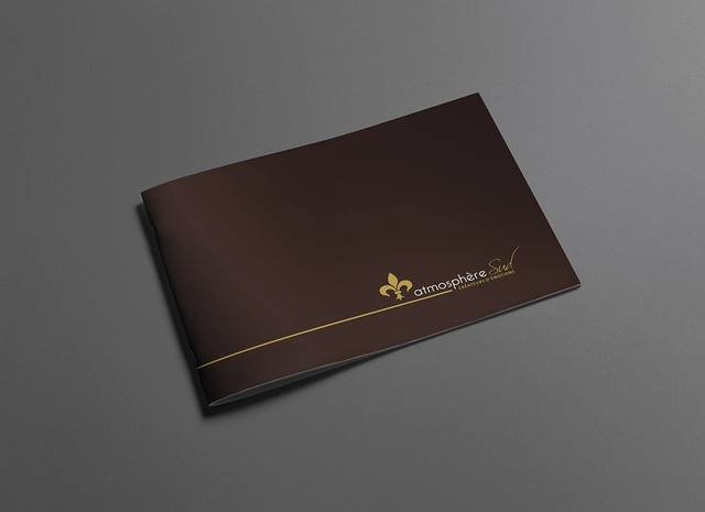 Impression grand format — Atmosphère Sud : brochure a4 paysage evenementiel cannes monaco