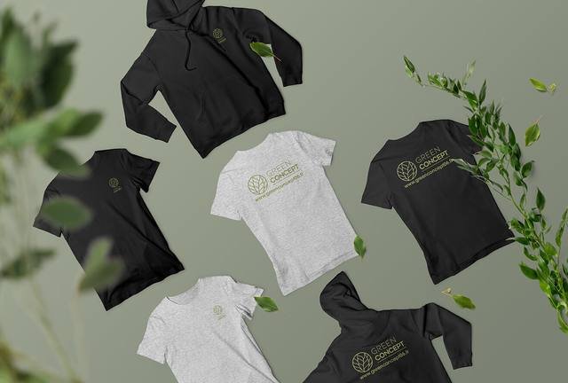 Marquage textile — Green Concept 06 : textile personnalise jardinier paysagiste elagueur
