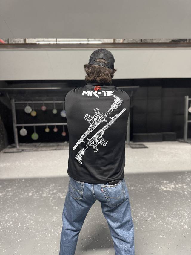 Marquage textile — MK-12 : flocage tshirt dos tactical