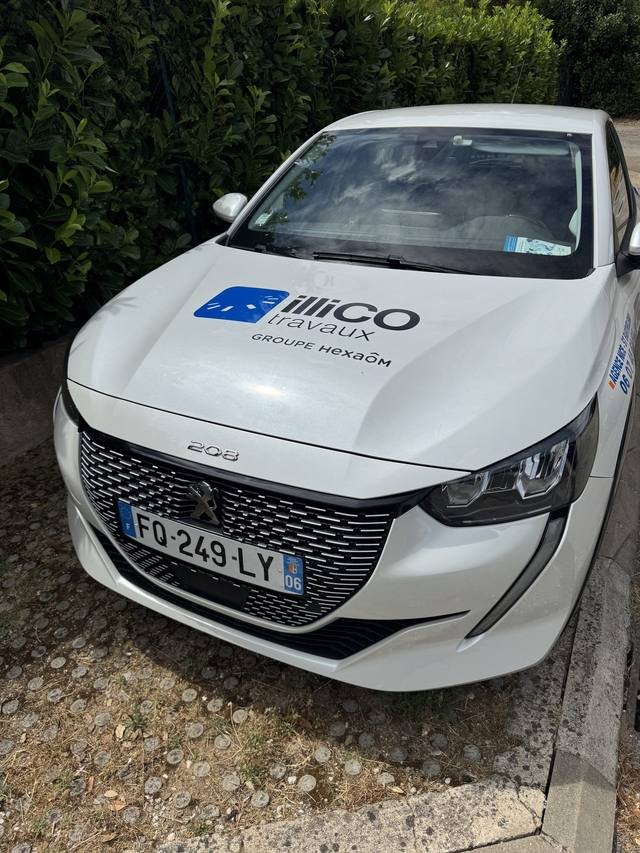 Marquage véhicule — illiCO travaux : covering voiture societe renovation extension