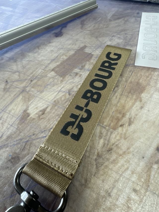 objets-publicitaires — Dubourg : porte cles sangle textile