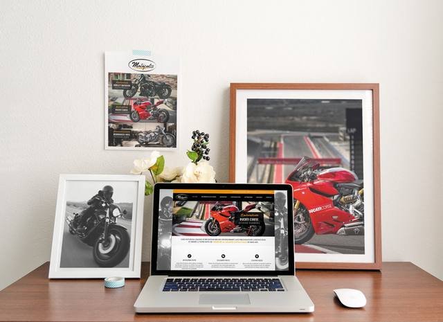 Site internet & SEO — Concession moto : creation site internet vitrine moto